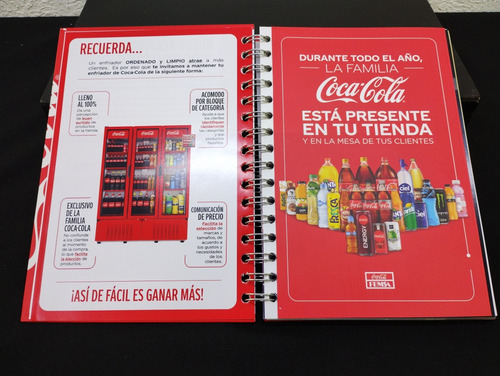 Cuaderno/calendario Coca Cola 2020 Promocional Original (Usado)