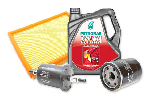 Kit Filtros + Aceite Selenia K 15w40 Fiat Uno Van