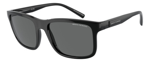 Lentes De Sol Negro Armani Exchange Ax4145s815887