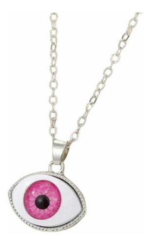 Collar Ojo Turco Acero Inoxidable Evil Eye Malas Vibras