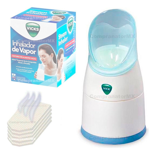 Inalador Personal Vick Vapor Sinusitis Alergia Rinitis Aroma