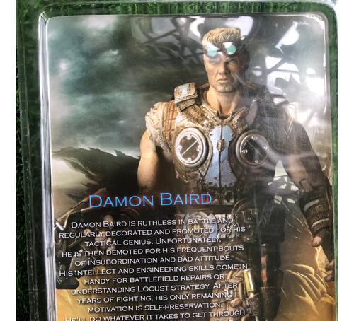 Damon Baird. Gears Of War 3. Neca
