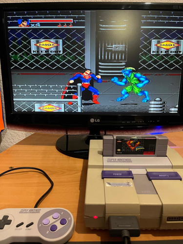 The Death And Return Of Superman Nintendo Snes (Usado)