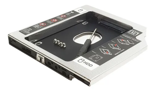 Adaptador Universal Disco Duro Sata Ssd Cd Dvd 12mm