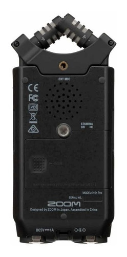 Imagem 4 de 7 de Gravador Áudio Zoom H4n Pro Digital Handy Recorder 4 Canais