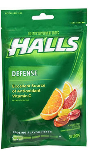 Halls Defense Vitamina C - Unidad a $4630