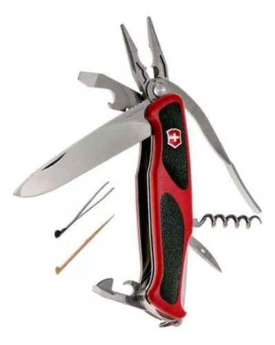 Cortapluma Victorinox Navaja Ranger Grip74 14 Usos Suiza