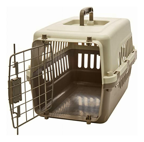 Transportadora Para Perro Puerta Metálica V/colores