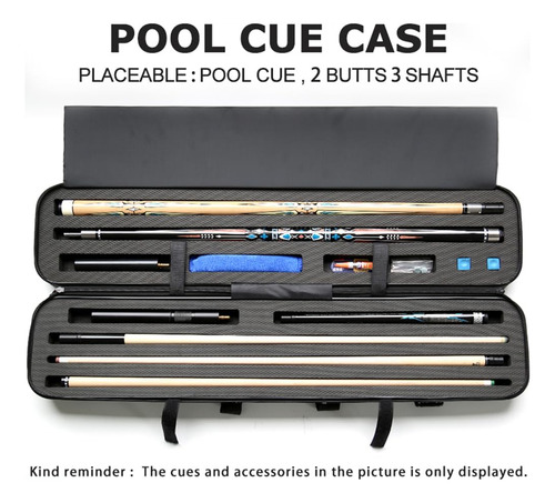 Estuche Rígido Abs Para Taco De Piscina 2 X 3