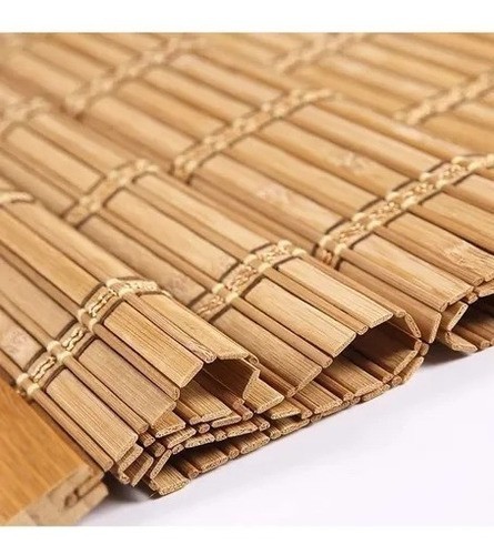 Persiana Cortina Roller Enrrollable Bambu 180x150 Cm