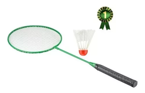 Set De 2 Raquetas Badminton Incluye 1 Gallito