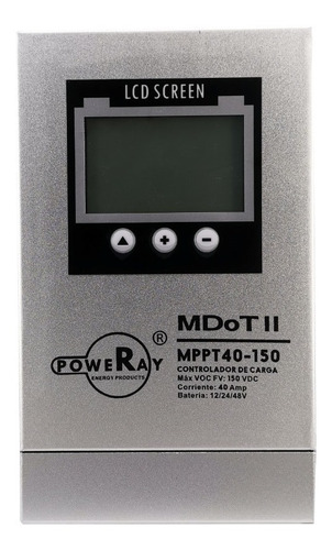 Controlador Mppt 40 Amp 150 Voc  12-24-48v