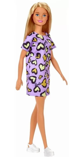 Boneca Barbie Fashion Vestido Sortido Mattel T7439