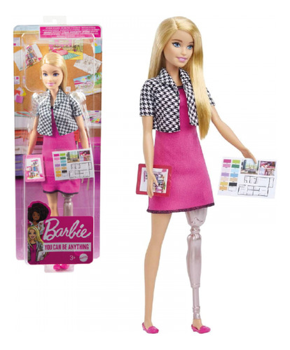 Muñeca Barbie Profesiones Surtidas Con Accesorio Para Niñas