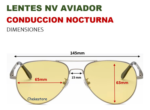 Lentes Vision Nocturna Polarizados Protección Uv