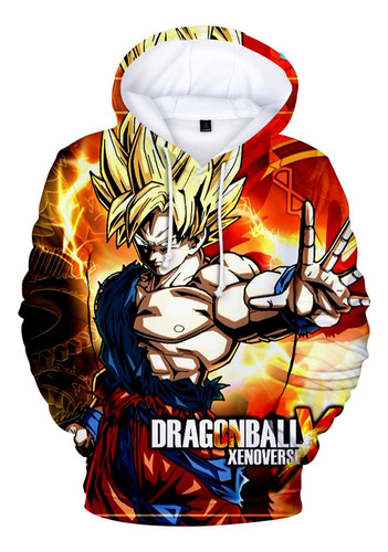 Sudaderas Con Capucha Dragon-ball Z Para Niños, Ropa Kawaii,