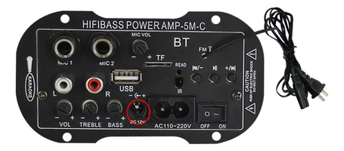 Placa Amplificador Digital Bluetooth Mini 12v Estéreo
