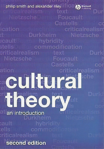 Cultural Theory, De Philip Smith. Editorial John Wiley Sons Ltd, Tapa Blanda En Inglés