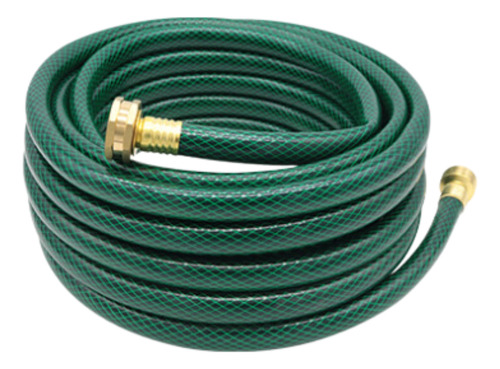 Manguera Tramada Verde Cnx Jardin Polipropileno 30m 11.5kg Color Verde Oscuro