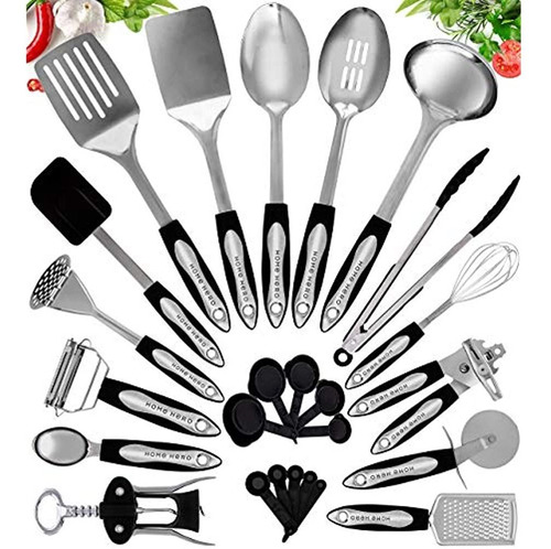 Home Hero Utensilios De Cocina De Acero Inoxidable Para Coci