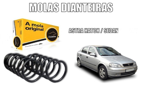 Jogo De Molas Dianteira Gm Astra Hatch / Sedan 2.0 16v