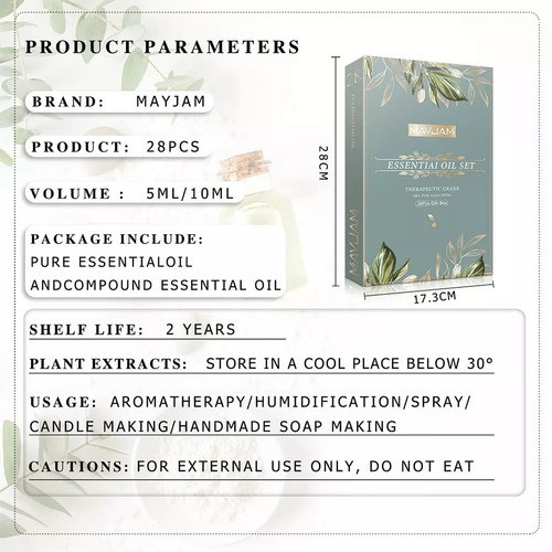 Imagem 5 de 7 de Kit 28 Frascos Óleo Essencial 100% Puro Natural Aromaterapia