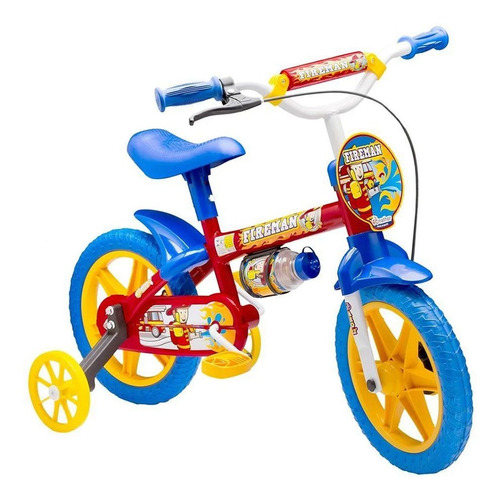 Bicicleta Nathor Aro 12 Fire Man Infantil A Melhor Do Brasil