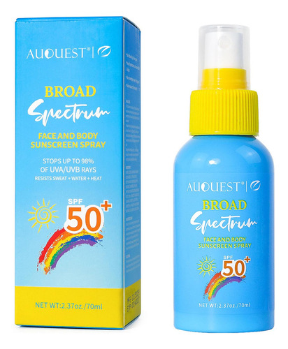 X Sunscreen Spray Spf50, Protector Solar Facial Y 9005