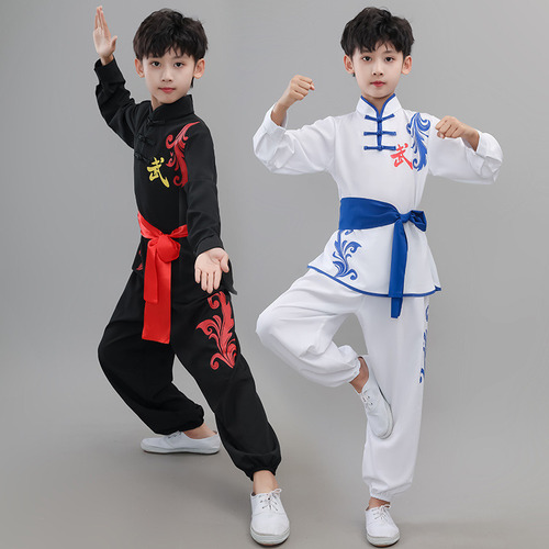 Camisa De Wushu Uniform For Niños, Camisa De Kung-fu, Traje.