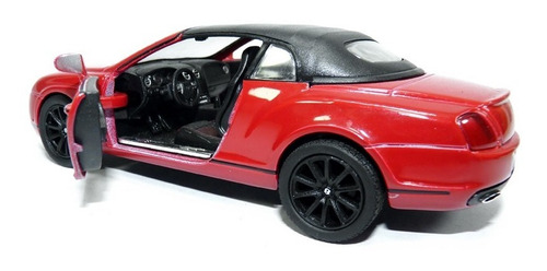Imagem 6 de 7 de Bentley Continental 2010 Conversivel Vermelho Kinsmart 1 38