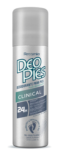 Desodorante Aerosol Pies Deo Pies Clinical 260 Ml