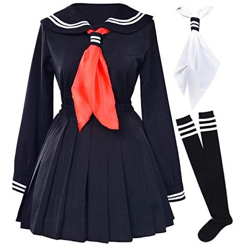 Disfraz Clásico De Uniforme Escolar Japonés Niñas, C...