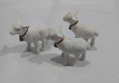 Imagen 3 de 4 de Ovejas O Borregos Para Nacimiento Paquete De 3pza