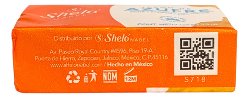 Jabon De Azufre Shelo Nabel® 100grs. 3 Piezas