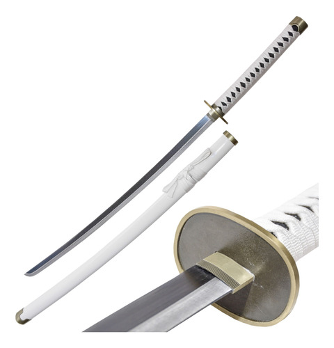 Katana Samurai Sable Espada Marfil Premium Gold