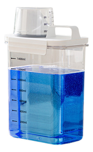 Dispensador Hermético Para Detergente 1800ml Con Medidor