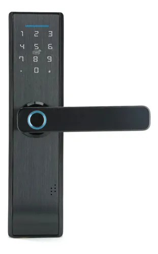 CERRADURA BIOMÉTRICA WIFI 2.4 GHZ DUOSMART F30 PARA EXTERIORES. ACEPTA TARJETAS MF HUELLA DIGITAL CONTRASEÑA Y LLAVE CON PUERTO DE ALIMENTACIÓN DE EMERGENCIA USB TIPO C ES COMPATIBLE CON LA APLICACIÓN DUOSMART - Código: F30 | Compra en Guadalajara