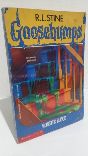 Goosebumps Monster Blood R. L. Stine En Inglés