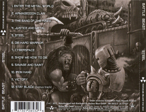 Cd Steel (battle Beast) Estándar