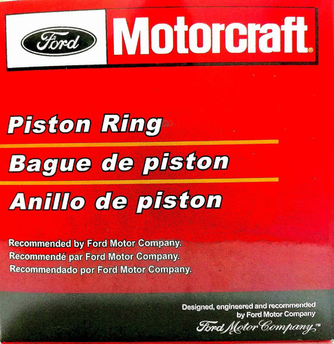 Anillos F350 Super Dutty F250 6.2 Motorcraft Tienda Fisica