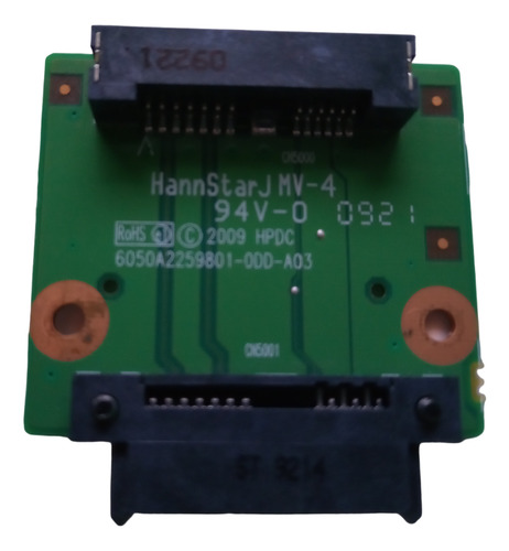 Placa Conector Dvd Sata Notebook Hp Compaq 610 / 6050a2259 (Usado)