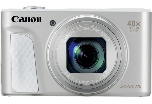 Câmera Canon Powershot Sx730 Hs 20.3mp 40x Prata 12x S/juros