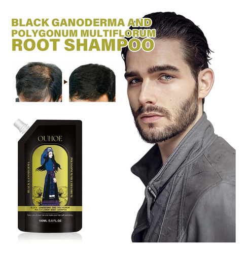 Shampoo Para Cabelo Com Extrato Vegetal H Ganoderma Nigrum G