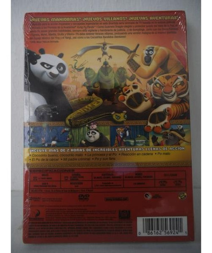 Kung Fu Panda Cocodrilo Bueno Cocodrilo Malo Dvd