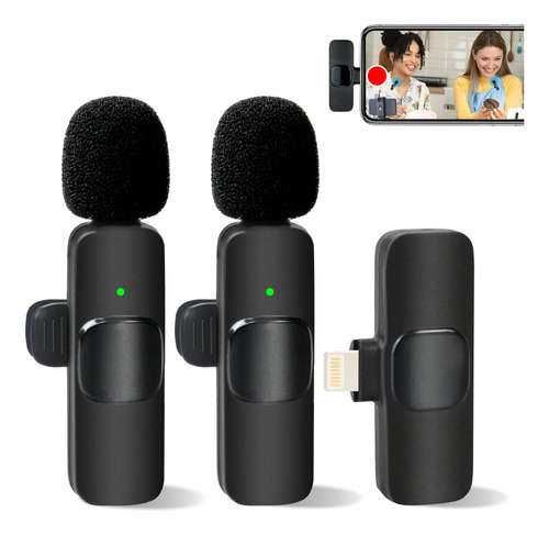 Micrófono Inalámbrico Para iPhone Y iPad Con 2 Opciones De G