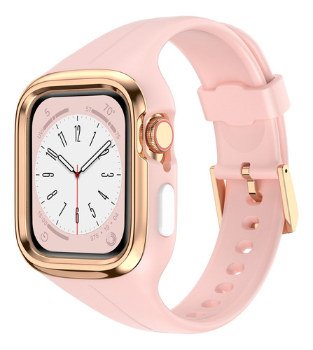 Funda Mujer + Correa Para Apple Watch 8 41mm 40mm Correa