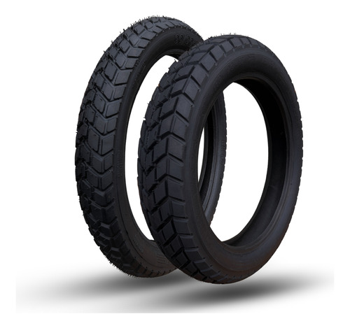 Par Pneu Diant Tras 90/90-19 + 110/90-17 Crosser Bros 150