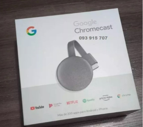 Google Chromecast 3.ª Generación Negro