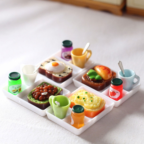 Maqueta De Pan En Miniatura Para Decorar Comida En Miniatura