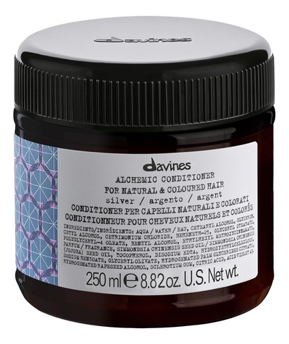 Davines Acondicionador Alquimico Plata, 8.80 Oz.